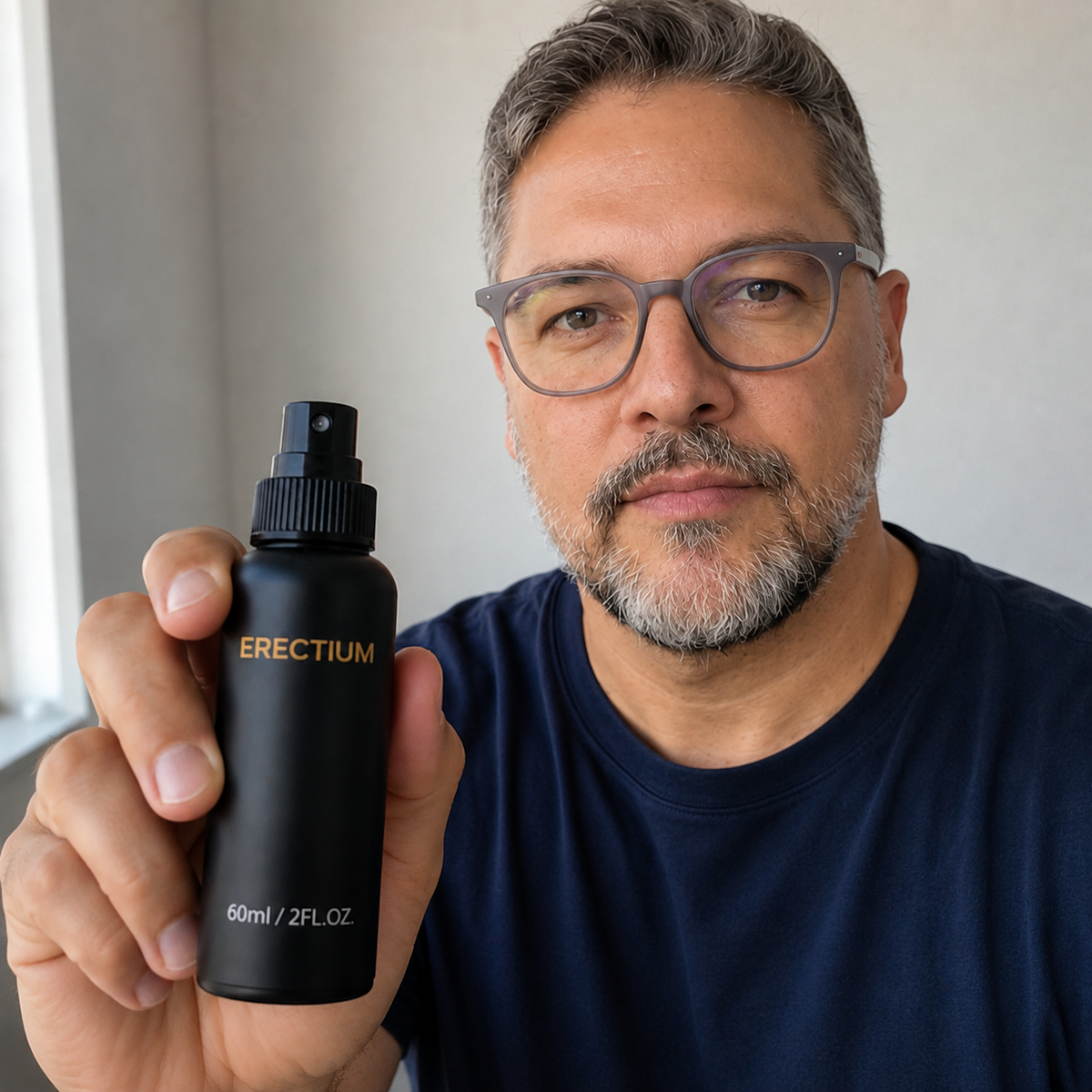 Erectium™ Spray de L-Arginina para recuperar tu potencia masculina 60ml Potencia Y Vigor | Energía, Rendimiento Y Circulación Sanguinea